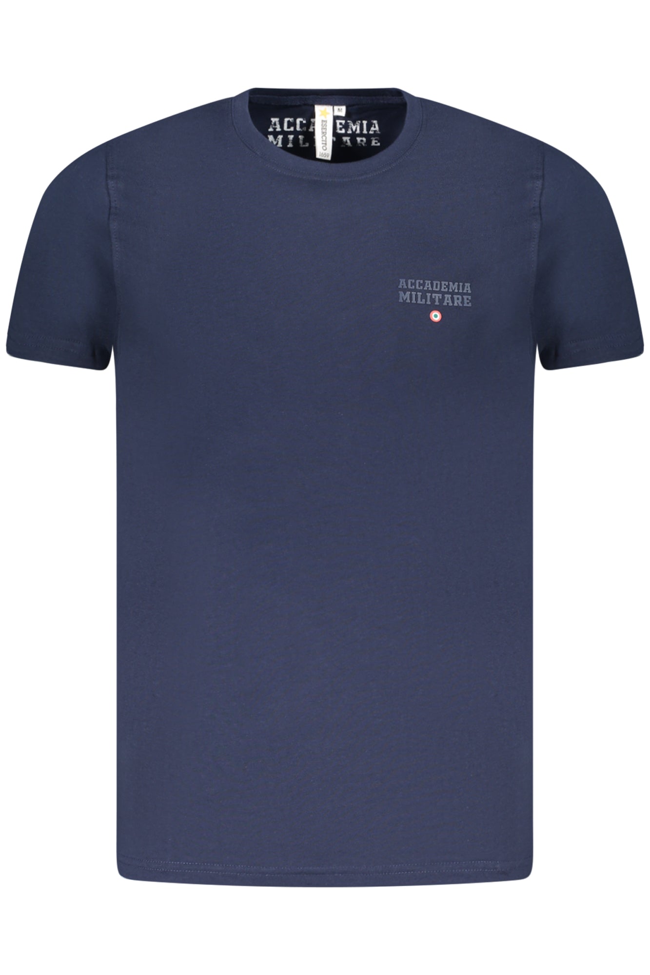 CAMISETA DE MANGA CORTA PARA HOMBRE DE LA ACADEMIA MILITAR, AZUL