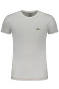 CAMISETA BLANCA DE MANGA CORTA PARA HOMBRE DE AERONAUTICA MILITARE
