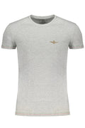 CAMISETA DE MANGA CORTA PARA HOMBRE AERONAUTICA MILITARE, GRIS