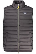 ARMATA DI MARE Ärmellose schwarze Jacke für Herren