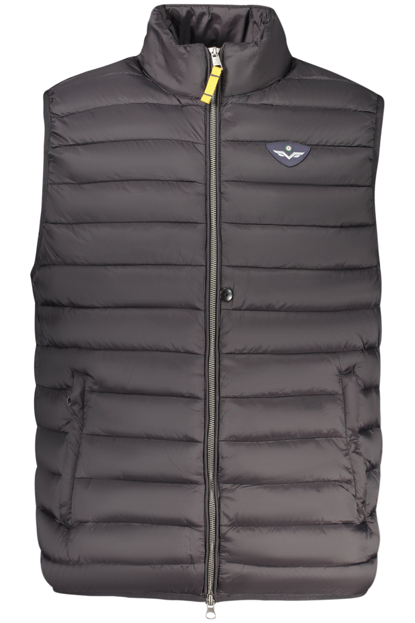ARMATA DI MARE Ärmellose schwarze Jacke für Herren