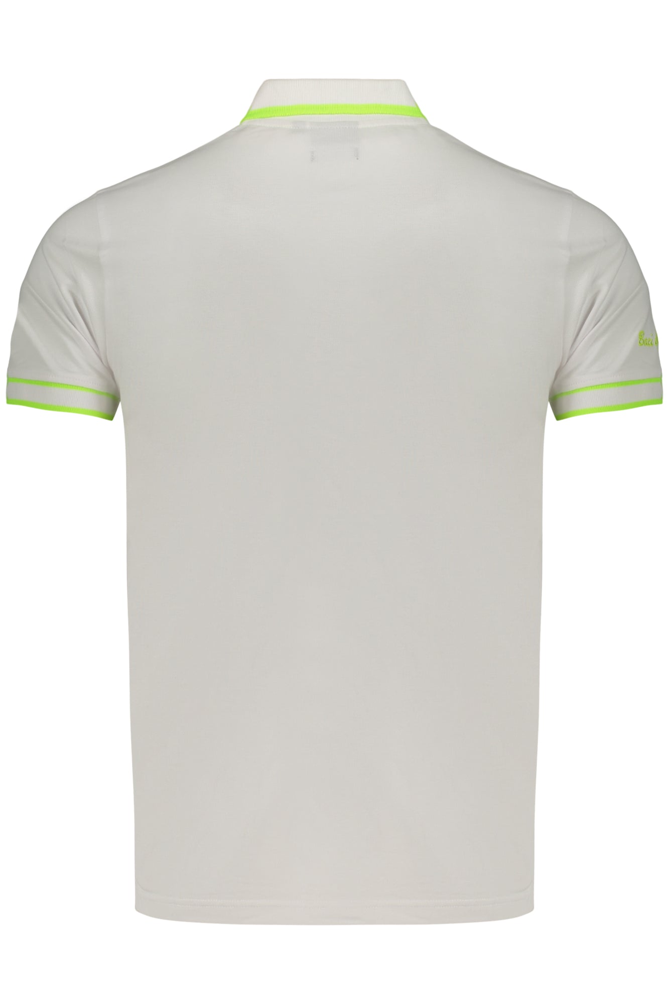 Polo blanco de manga corta para hombre Kisses & Hugs