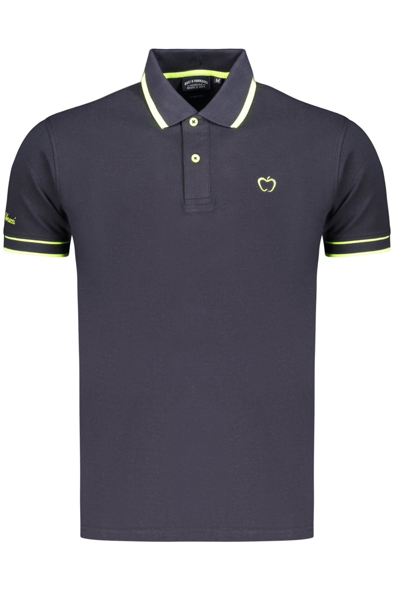 Polo azul de manga corta para hombre Kisses & Hugs