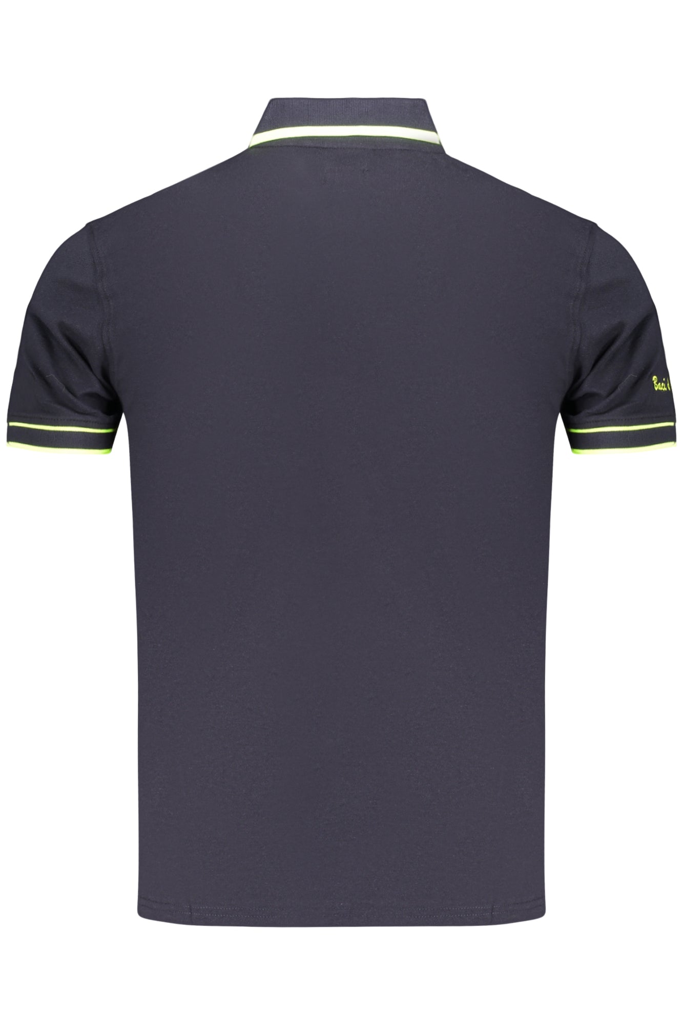 Polo azul de manga corta para hombre Kisses & Hugs