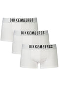 "BIKKEMBERGS BOXER UOMO BIANCO"