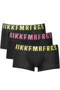 "BIKKEMBERGS BOXER HOMBRE NEGRO"