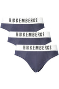 "BIKKEMBERGS SLIP UOMO BLU"