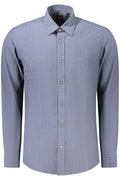 BOSS Camisas Hombre Azul