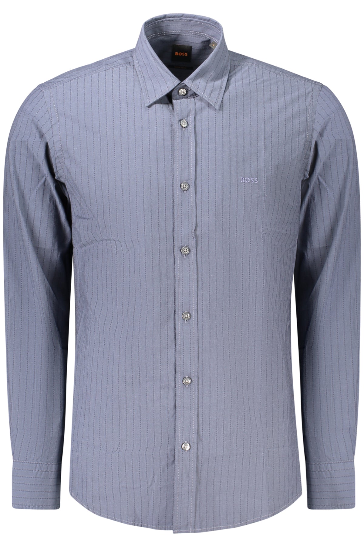 BOSS Camisas Hombre Azul