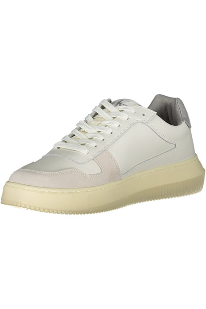 Zapatillas Deportivas para Mujer  Bianco con Cordones
