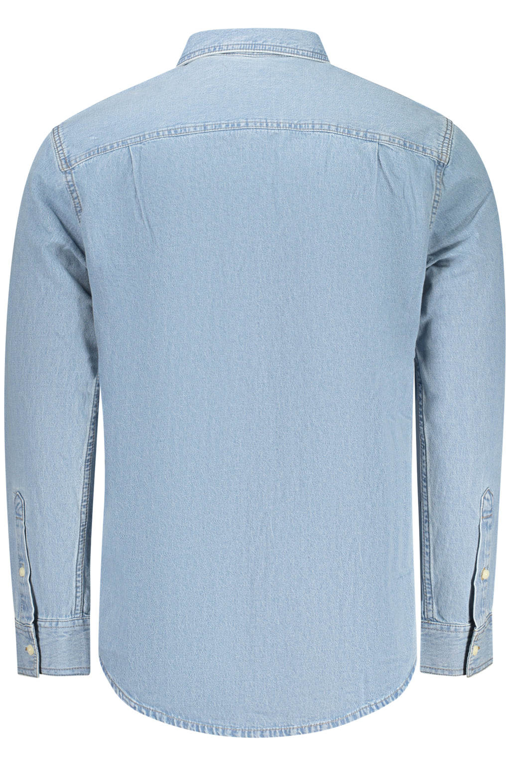 Camisa de manga larga para hombre Calvin Klein, azul.