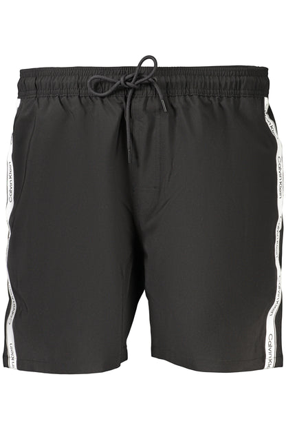 Maillot de bain une pi�ce noir pour homme Calvin Klein