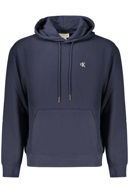 SWEAT-SHIRT BLEU � FERMETURE �CLAIR CALVIN KLEIN POUR HOMME