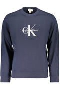 Sudadera azul con cremallera para hombre de Calvin Klein