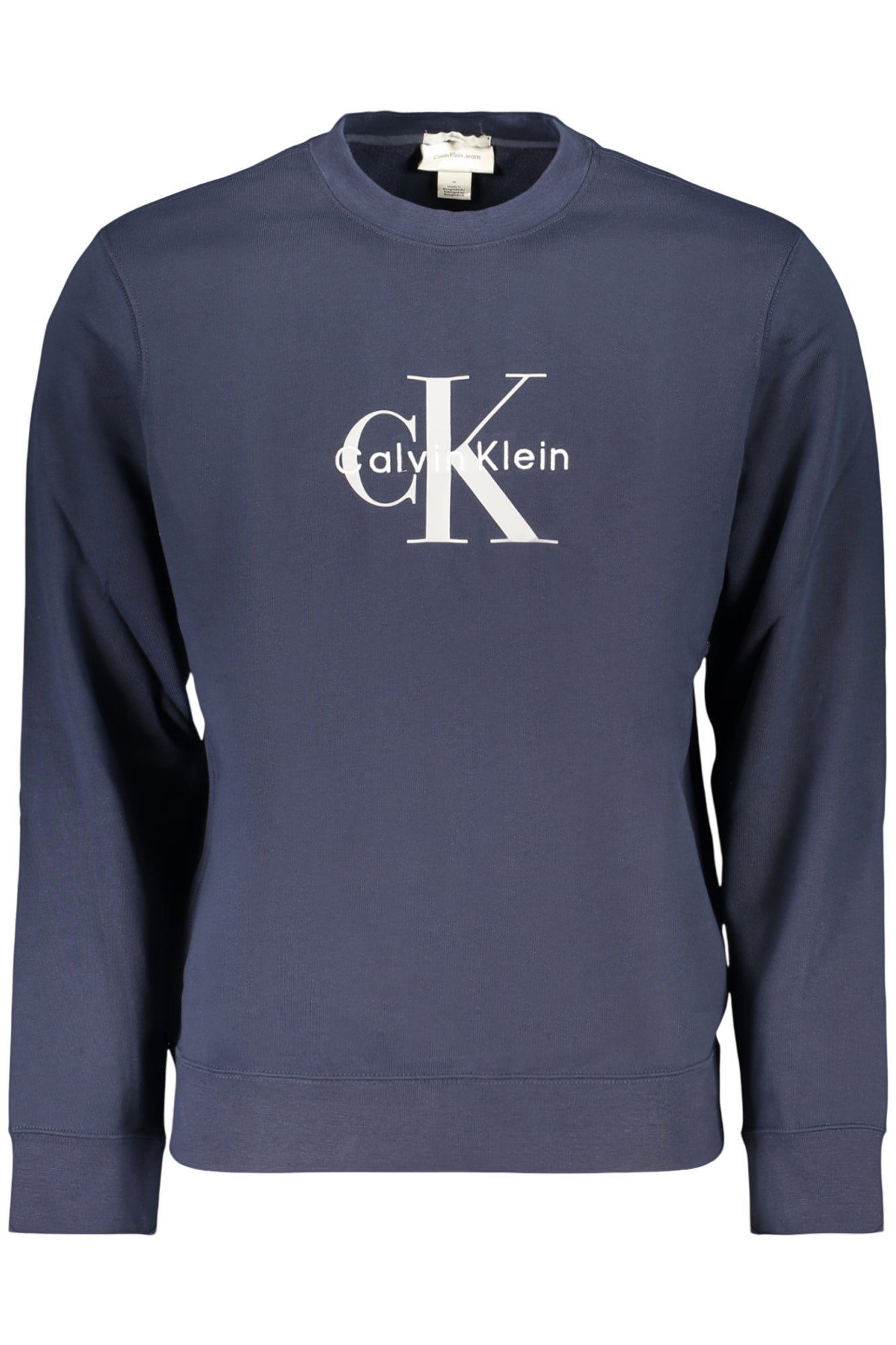 Sudadera azul con cremallera para hombre de Calvin Klein
