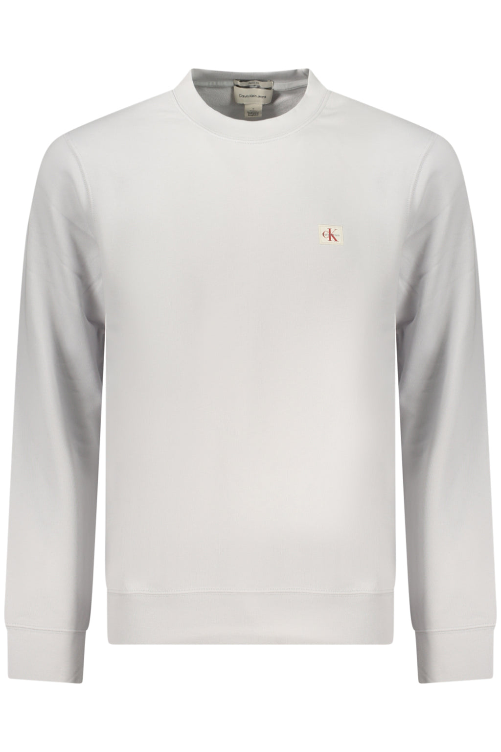 Sudadera gris con cremallera para hombre de Calvin Klein