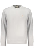 Sudadera gris con cremallera para hombre de Calvin Klein