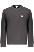 Sudadera negra con cremallera para hombre de Calvin Klein