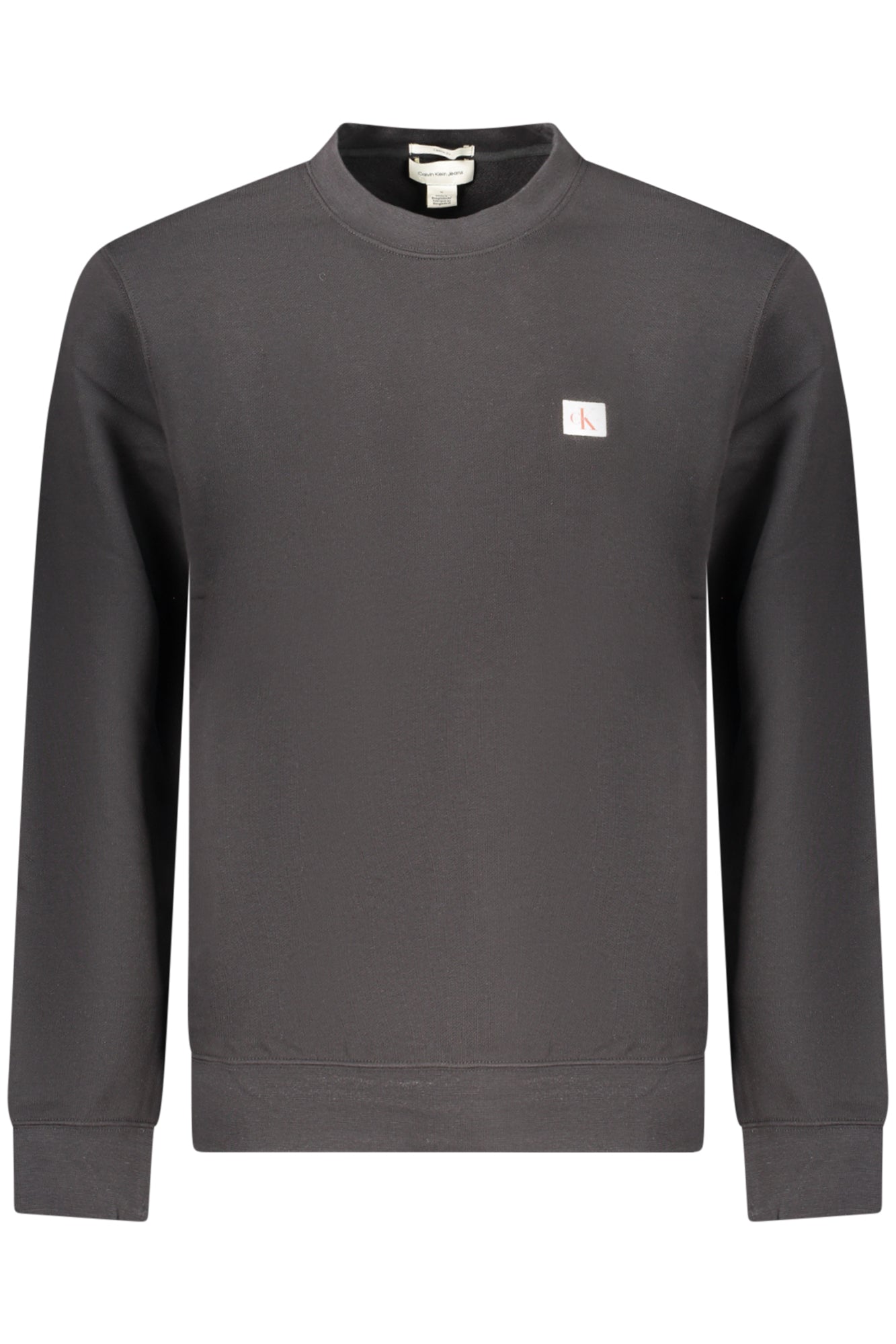 Sudadera negra con cremallera para hombre de Calvin Klein