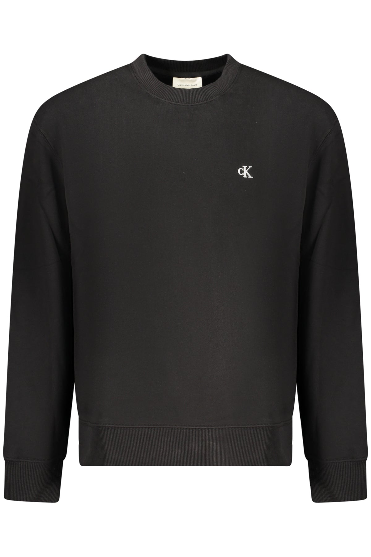 Sudadera negra con cremallera para hombre de Calvin Klein