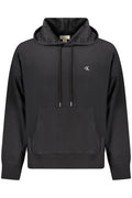 Sudadera negra con cremallera para hombre de Calvin Klein