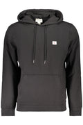 Sudadera negra con cremallera para hombre de Calvin Klein