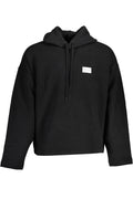 Sudadera negra con cremallera para hombre de Calvin Klein