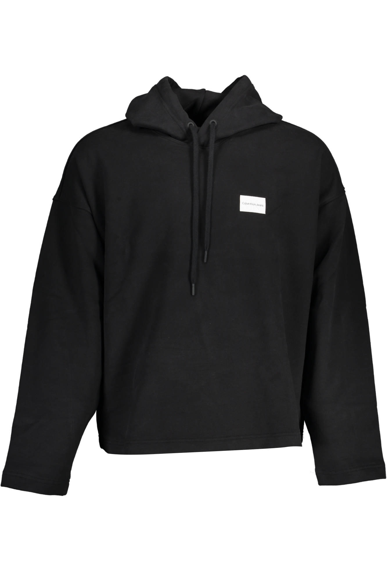 Sudadera negra con cremallera para hombre de Calvin Klein