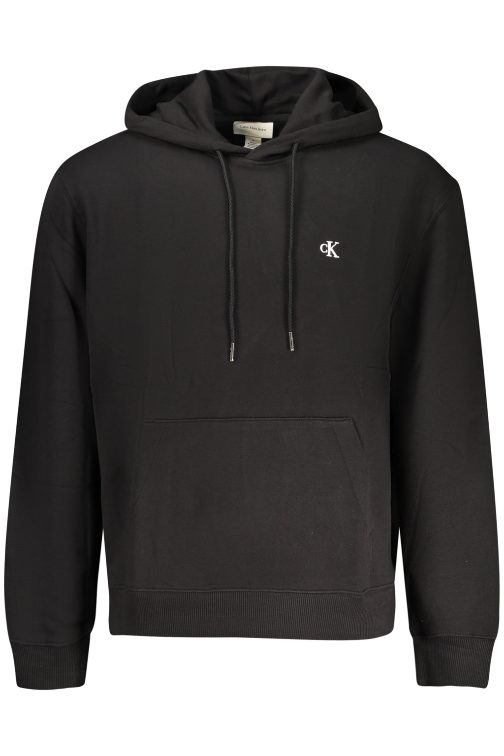 Sudadera negra con cremallera para hombre de Calvin Klein