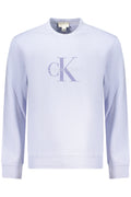 Sudadera morada con cremallera para hombre de Calvin Klein