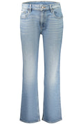 Jeans Flare Calvin Klein Mujer Azul Claro