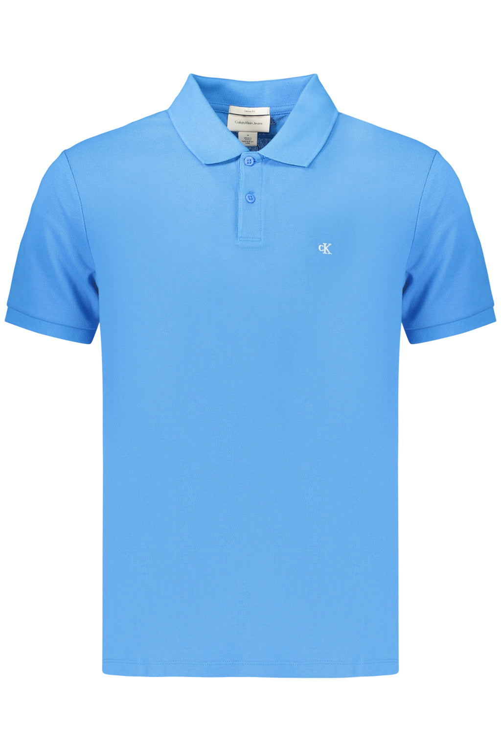 POLO DE MANGA CORTA PARA HOMBRE CALVIN KLEIN, AZUL