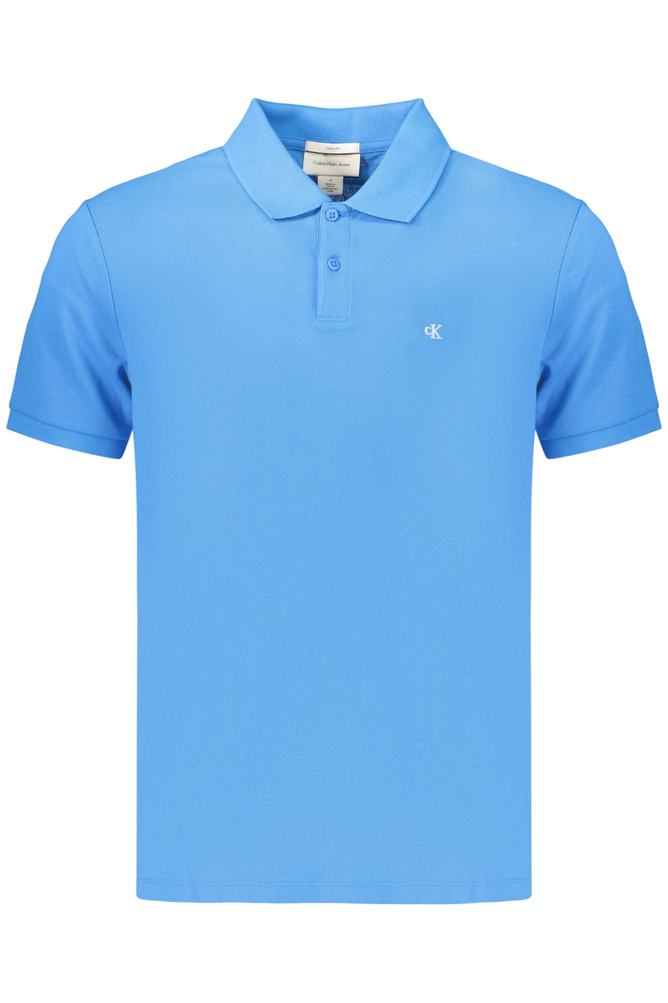 POLO DE MANGA CORTA PARA HOMBRE CALVIN KLEIN, AZUL