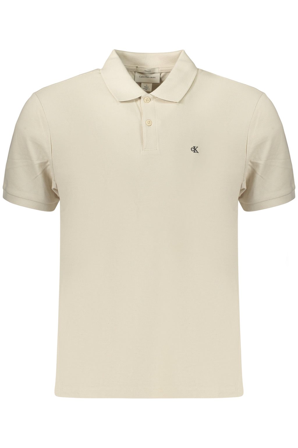 POLO DE MANGA CORTA PARA HOMBRE CALVIN KLEIN, BEIGE