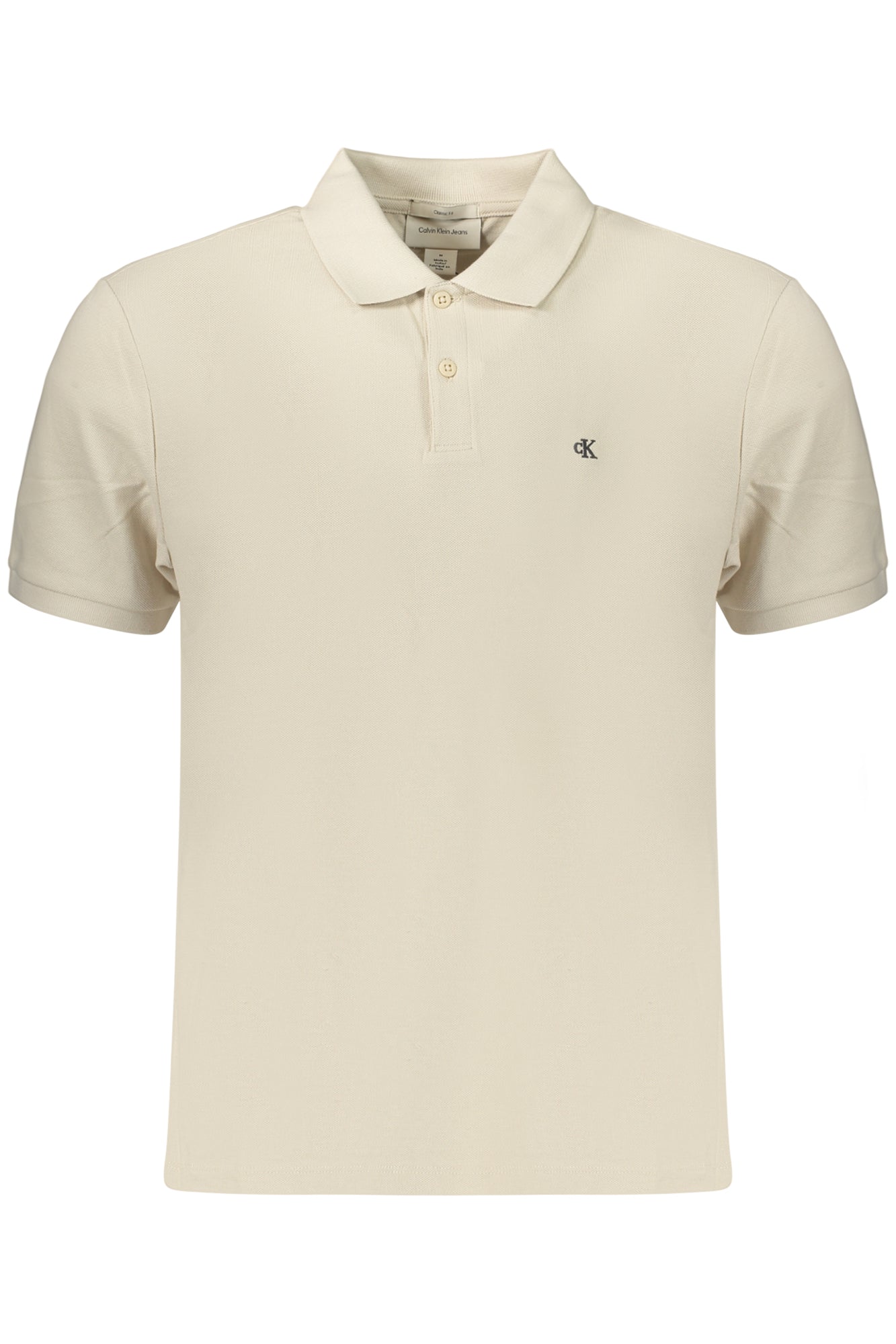 POLO DE MANGA CORTA PARA HOMBRE CALVIN KLEIN, BEIGE