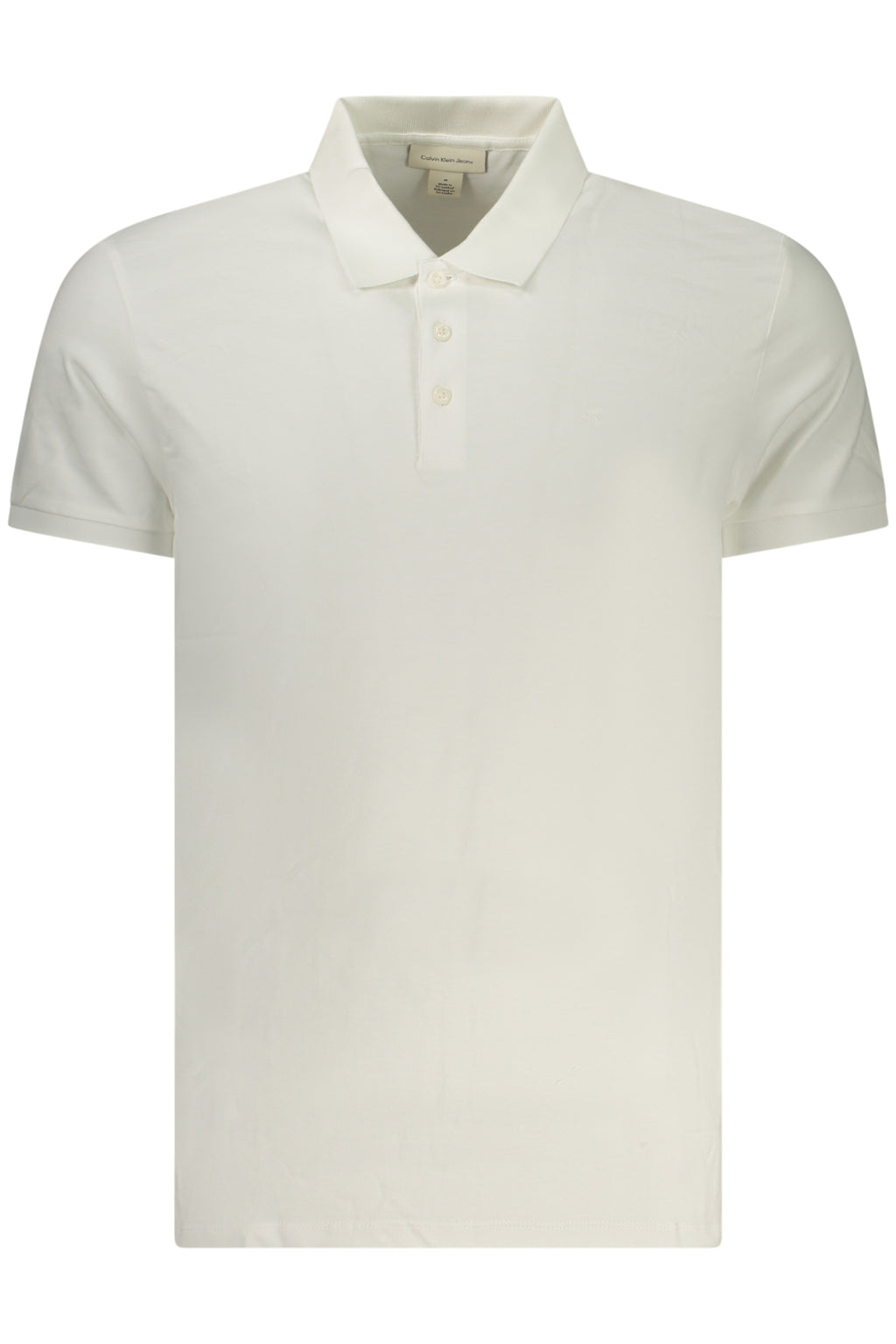 POLO DE MANGA CORTA PARA HOMBRE CALVIN KLEIN, BLANCO