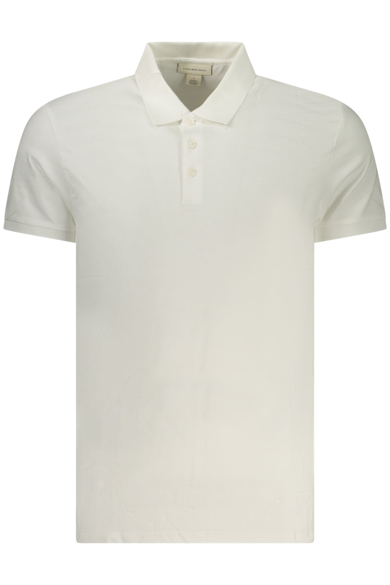 POLO DE MANGA CORTA PARA HOMBRE CALVIN KLEIN, BLANCO