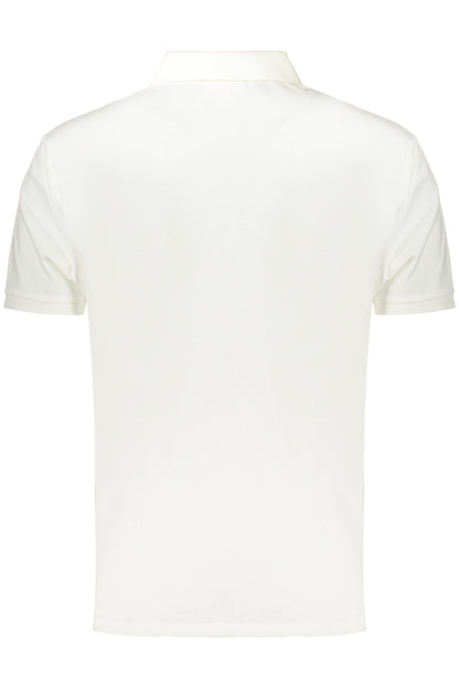 Polo blanc � manches courtes pour homme Calvin Klein