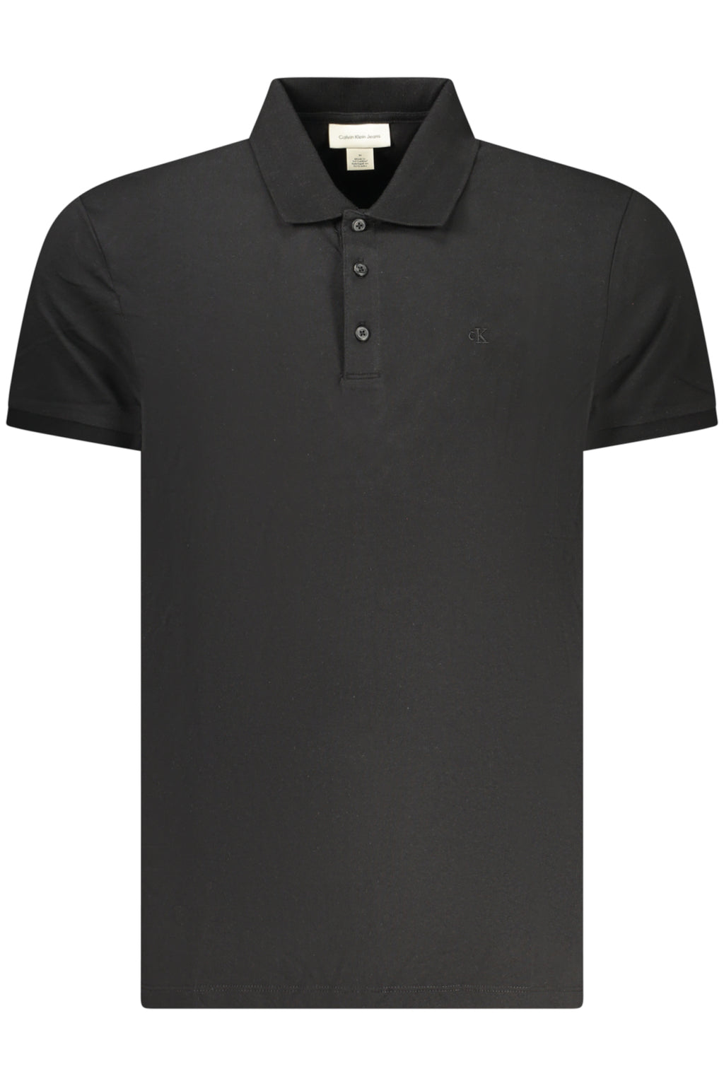 POLO DE MANGA CORTA PARA HOMBRE CALVIN KLEIN NEGRO