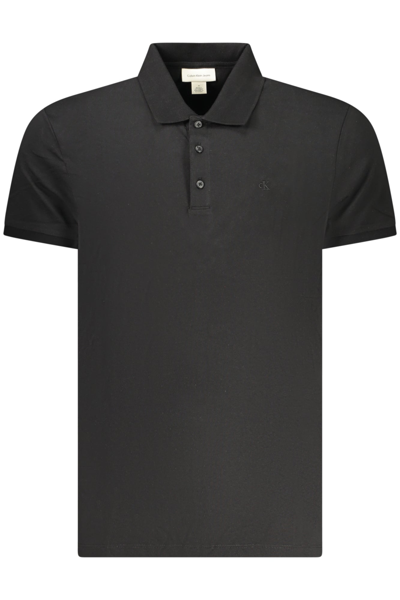 POLO DE MANGA CORTA PARA HOMBRE CALVIN KLEIN NEGRO