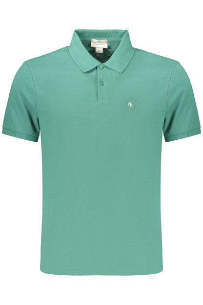 Polo de Manga Corta para Mujer  Verde (Slim Fit)