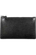 CARTERA DE UN BOLSILLO CON CIERRE DE CREMALLERA Y COMPARTIMENTOS EXTERNOS PARA UNA TARJETA. CALVIN KLEIN