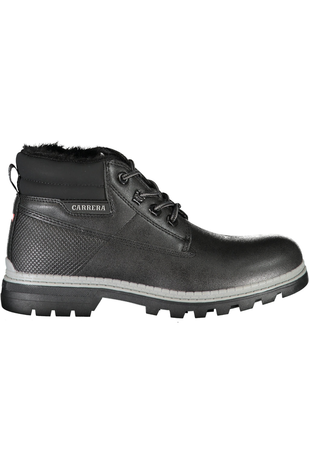 BOTA NEGRA DE MUJER CARRERA CARRERA