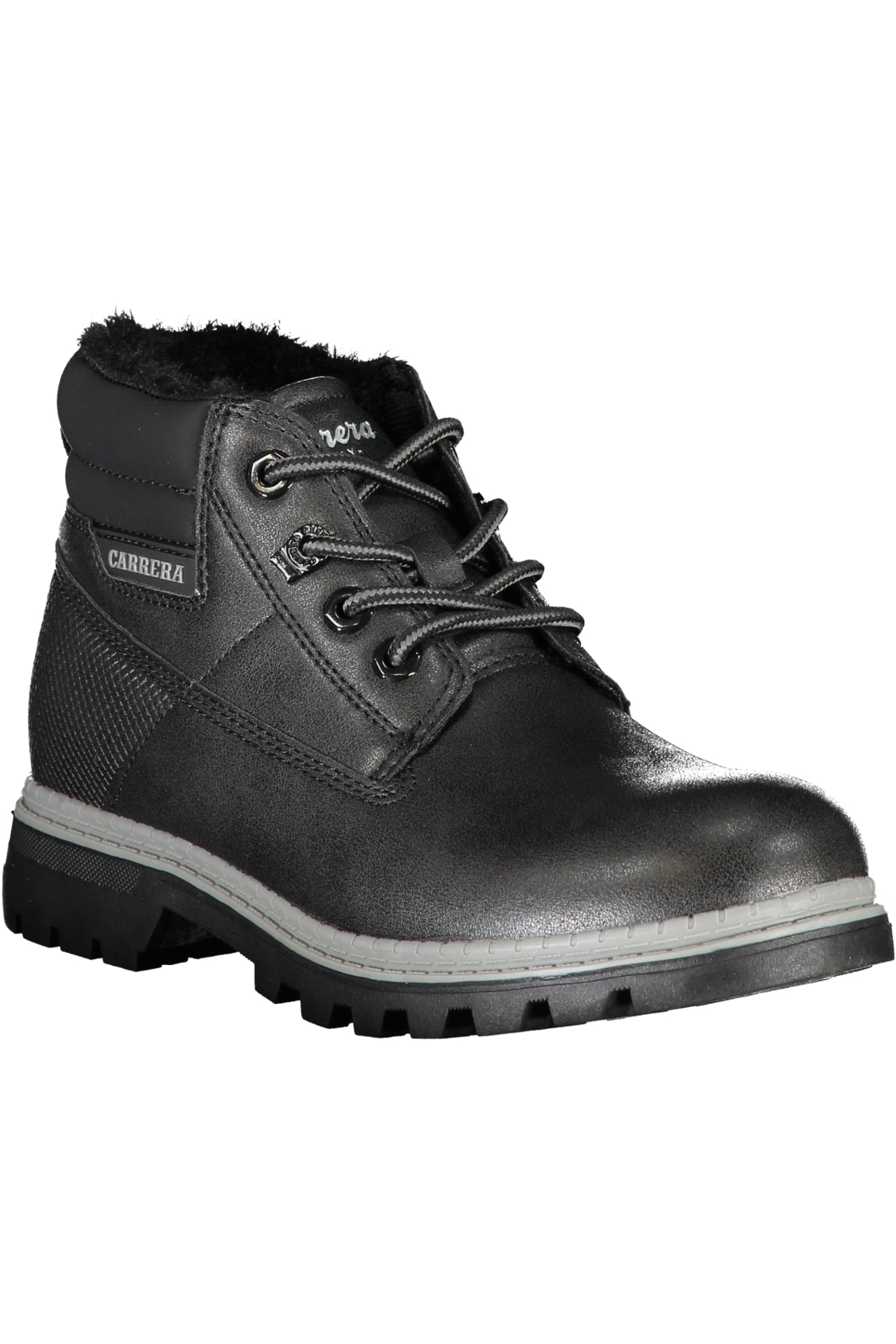 BOTA NEGRA DE MUJER CARRERA CARRERA