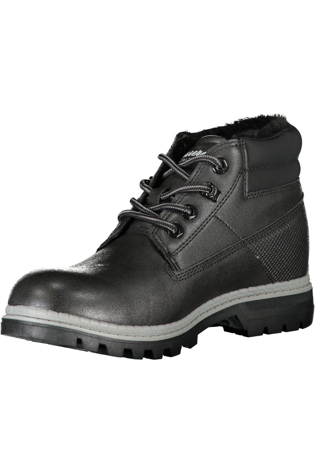 BOTA NEGRA DE MUJER CARRERA CARRERA