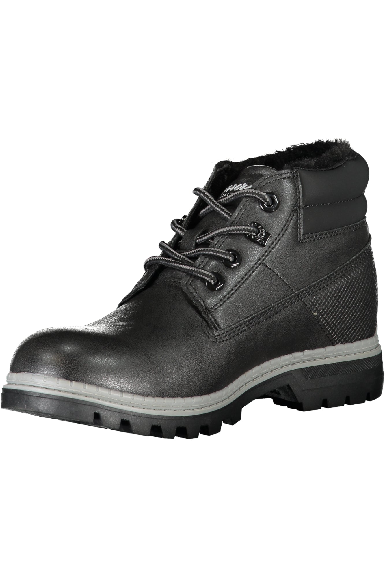 BOTA NEGRA DE MUJER CARRERA CARRERA