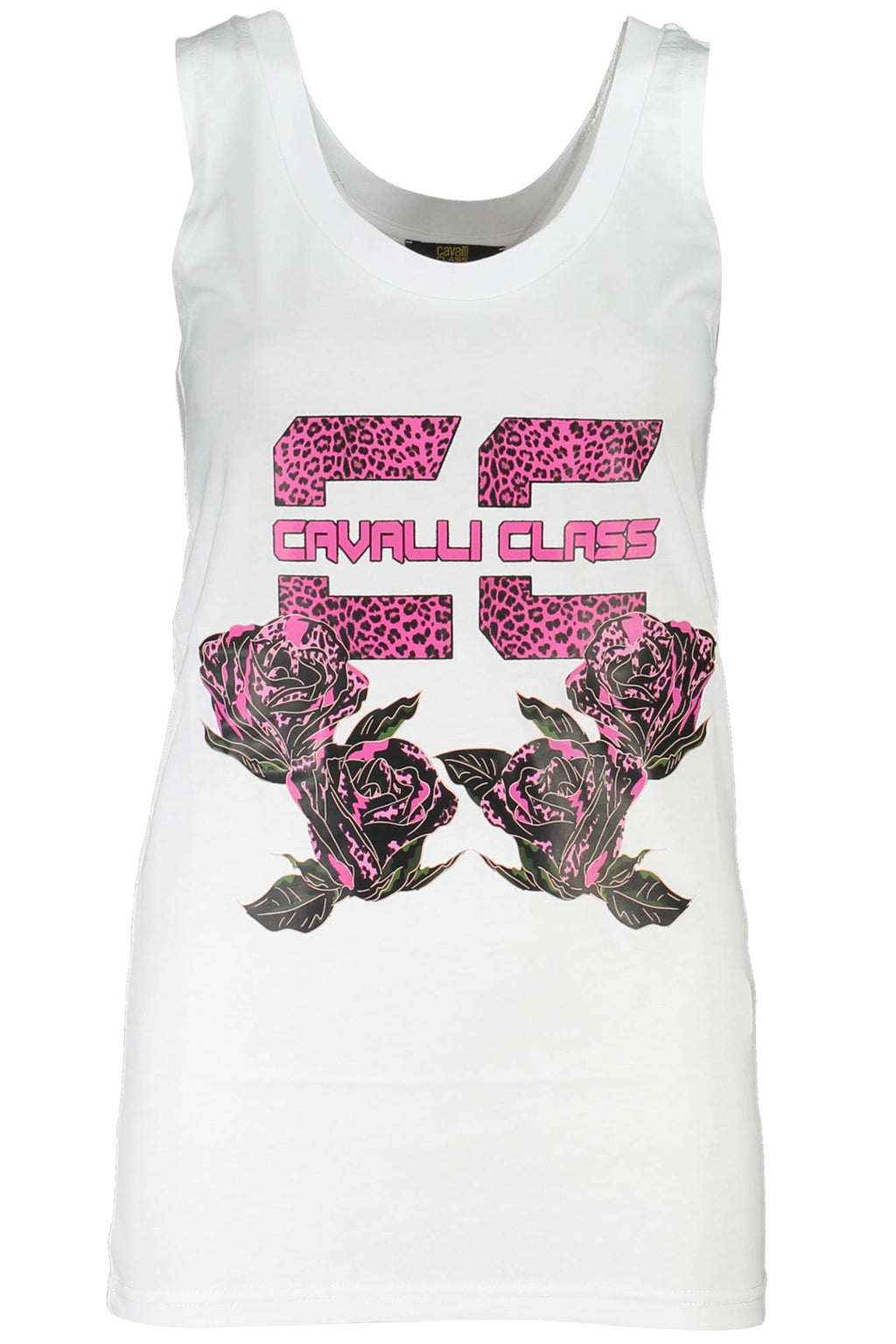 ""CAVALLI CLASS CANOTTA DONNA BIANCO""