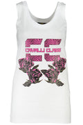 ""CAVALLI CLASS CANOTTA DONNA BIANCO""