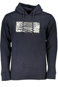 Sudadera con cremallera para hombre CAVALLI CLASS, azul