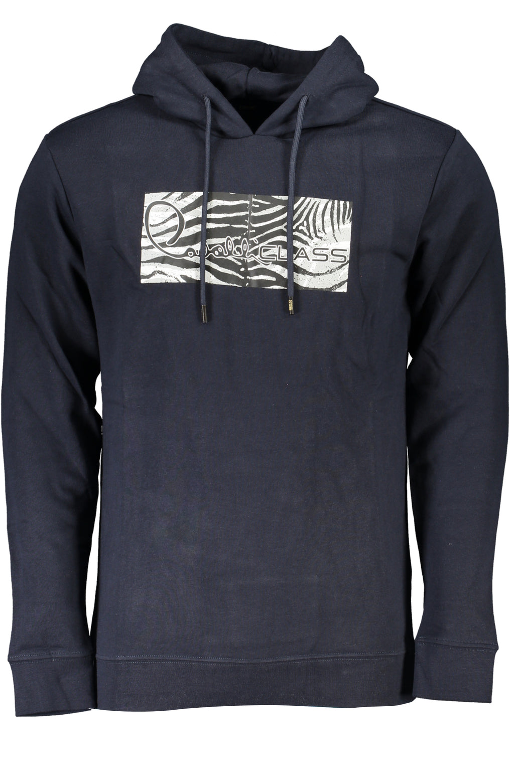 Sudadera con cremallera para hombre CAVALLI CLASS, azul
